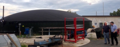 Besichtigung Biogasanlage 3